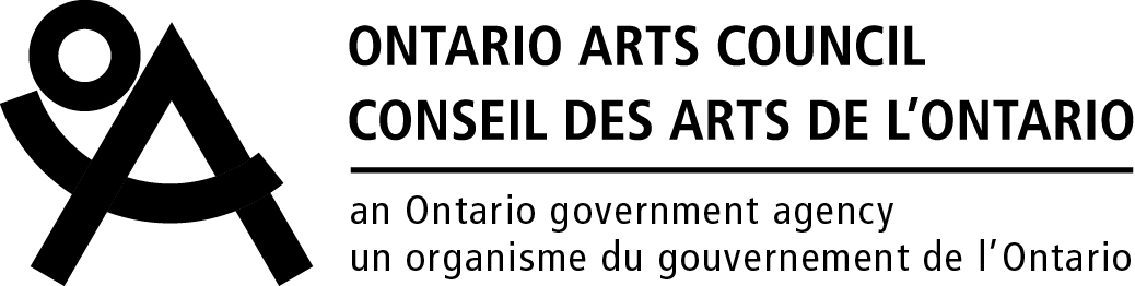 Ontario Arts Council, an Ontario government agency | Conseil des Arts de l'Ontario, un organisme du gouvernement de l'Ontario